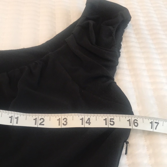 Max and Cleo Black Print Dress Size 4 - Picture 9 of 12